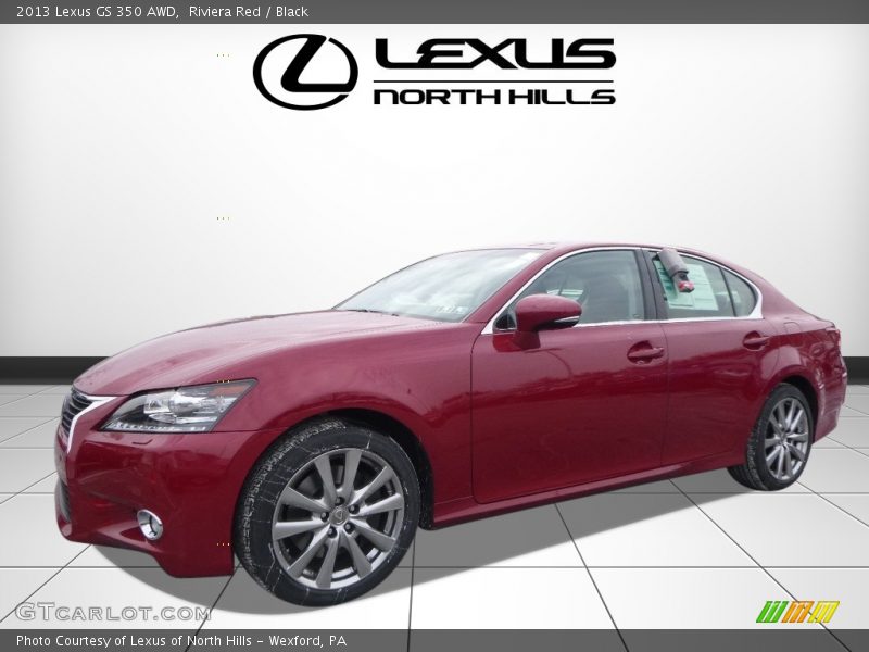 Riviera Red / Black 2013 Lexus GS 350 AWD