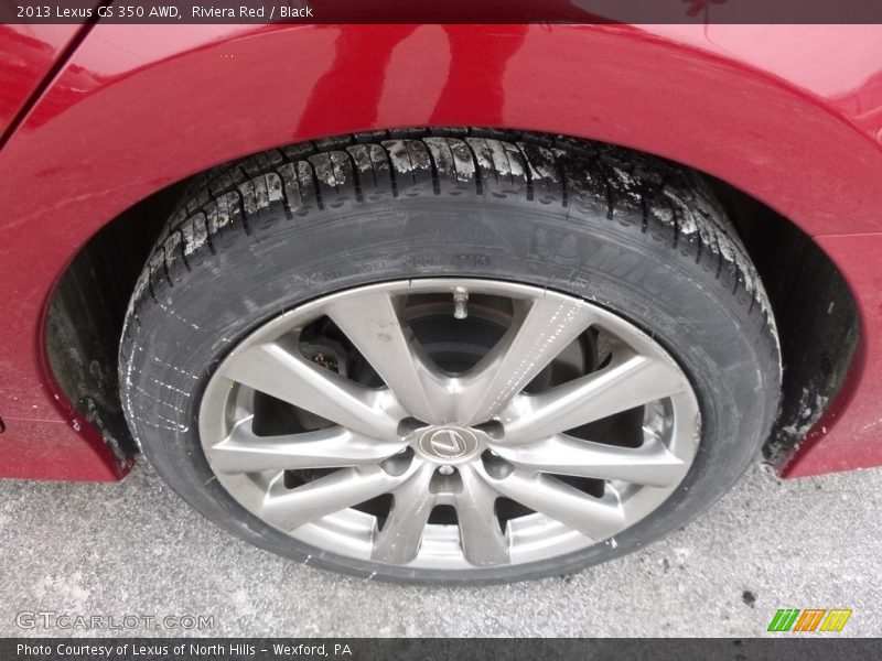 Riviera Red / Black 2013 Lexus GS 350 AWD