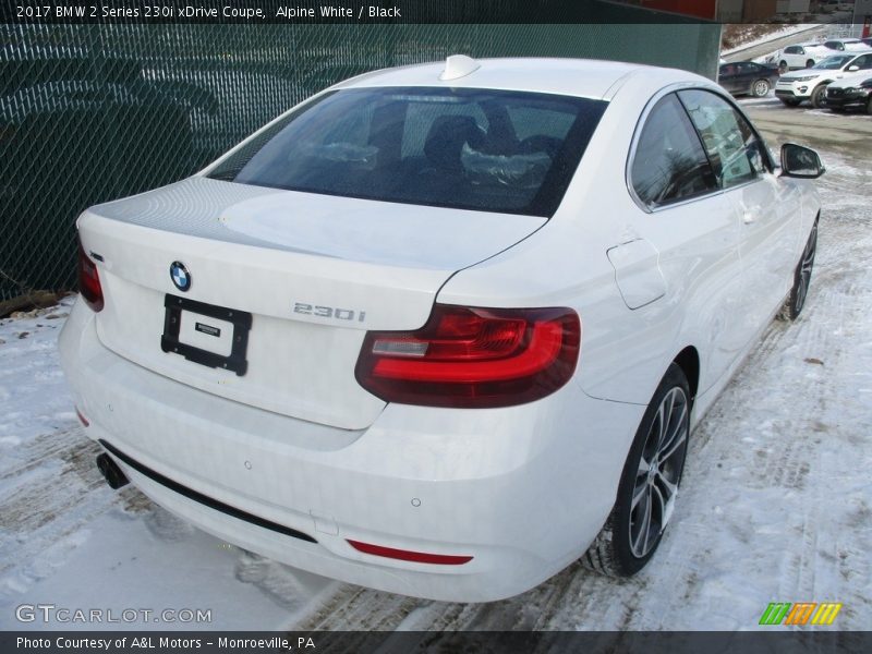 Alpine White / Black 2017 BMW 2 Series 230i xDrive Coupe