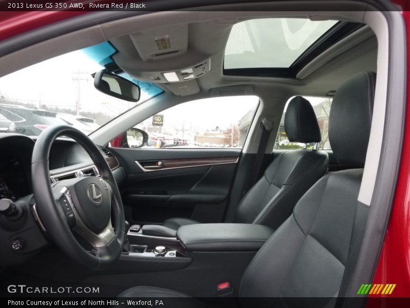 Riviera Red / Black 2013 Lexus GS 350 AWD