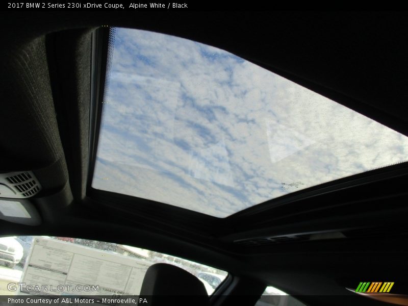 Alpine White / Black 2017 BMW 2 Series 230i xDrive Coupe