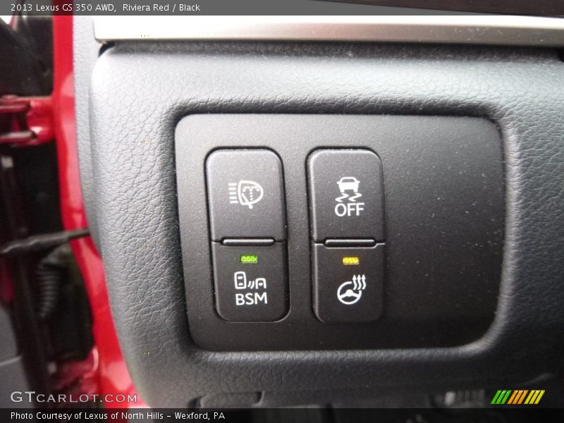 Riviera Red / Black 2013 Lexus GS 350 AWD