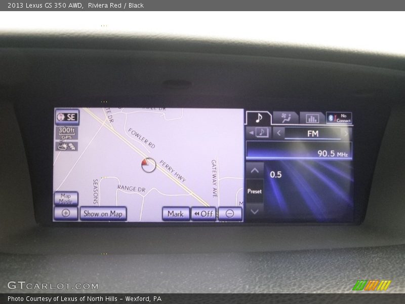 Riviera Red / Black 2013 Lexus GS 350 AWD