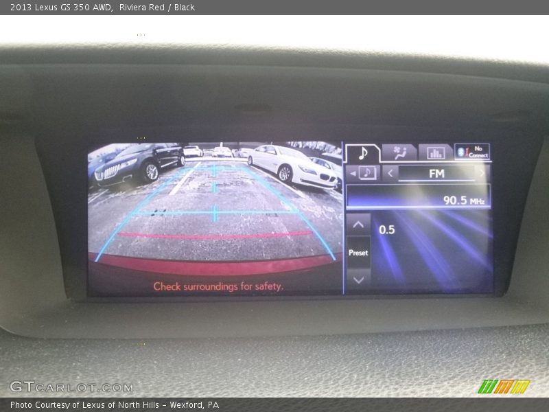 Riviera Red / Black 2013 Lexus GS 350 AWD
