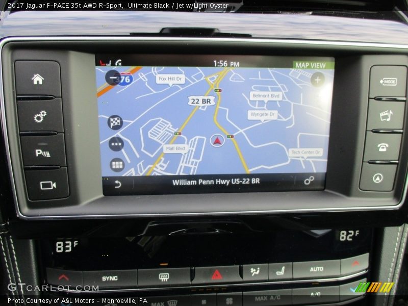 Navigation of 2017 F-PACE 35t AWD R-Sport