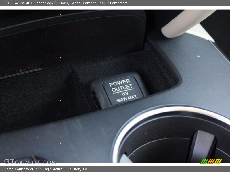 White Diamond Pearl / Parchment 2017 Acura MDX Technology SH-AWD