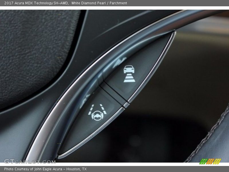 White Diamond Pearl / Parchment 2017 Acura MDX Technology SH-AWD