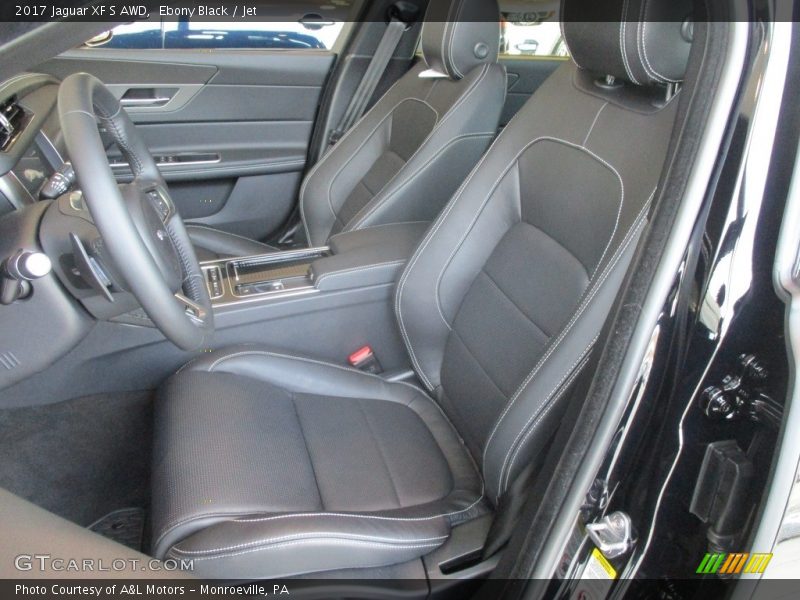 Front Seat of 2017 XF S AWD