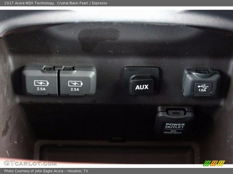 Crystal Black Pearl / Espresso 2017 Acura MDX Technology