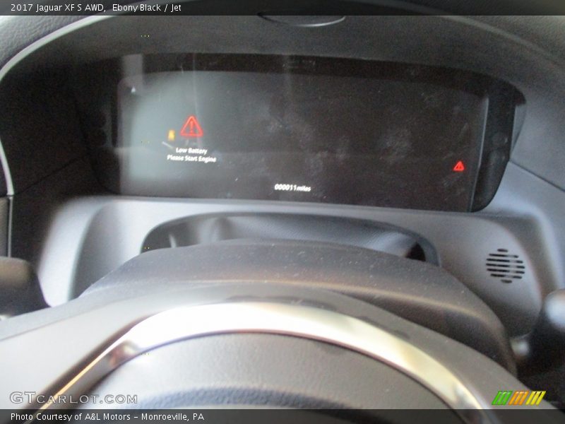 Ebony Black / Jet 2017 Jaguar XF S AWD