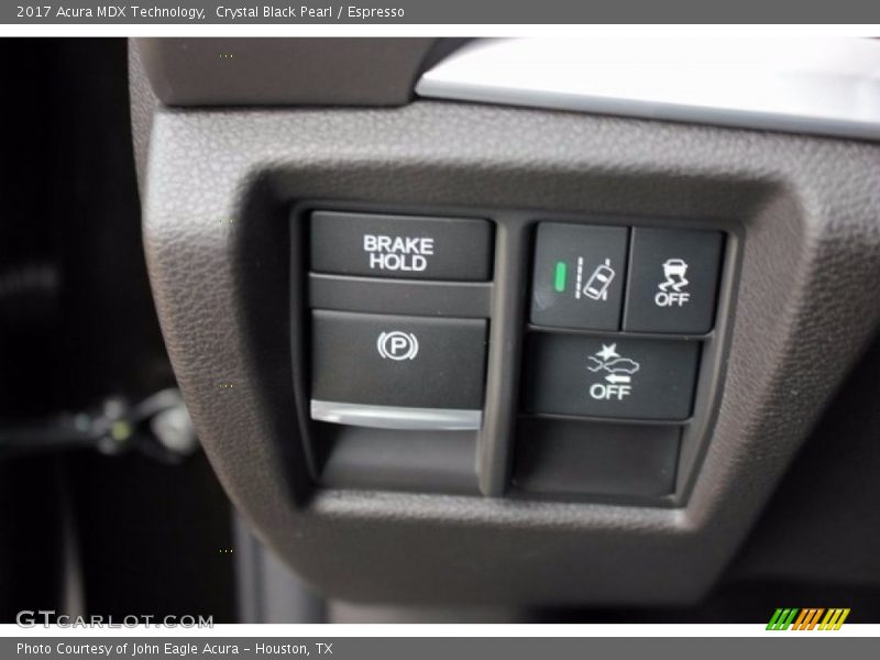 Crystal Black Pearl / Espresso 2017 Acura MDX Technology