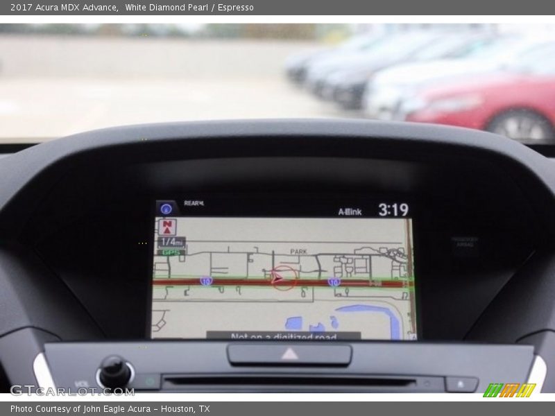 Navigation of 2017 MDX Advance