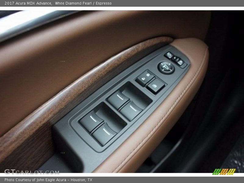 Controls of 2017 MDX Advance