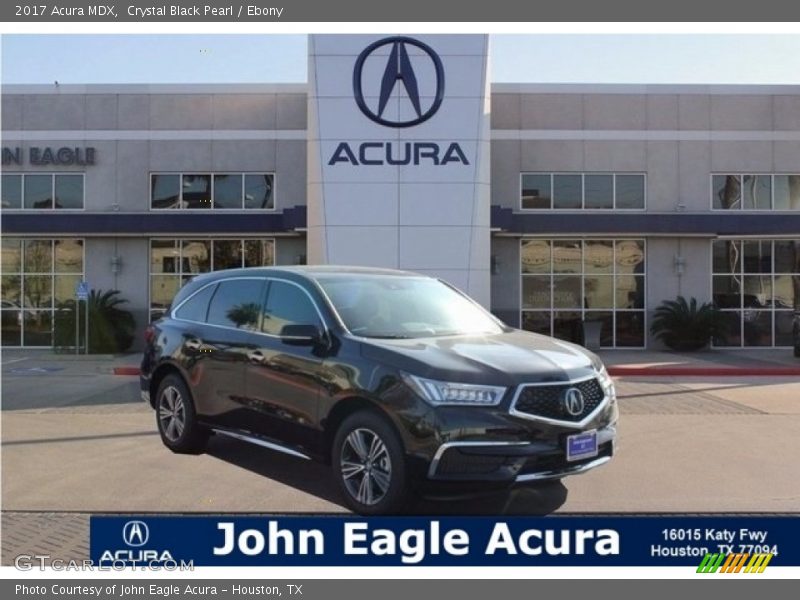 Crystal Black Pearl / Ebony 2017 Acura MDX
