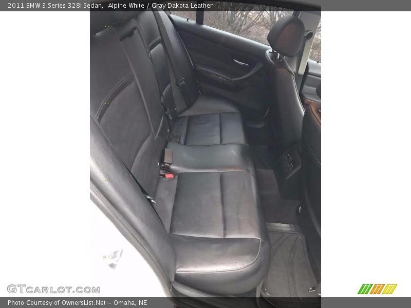 Alpine White / Gray Dakota Leather 2011 BMW 3 Series 328i Sedan