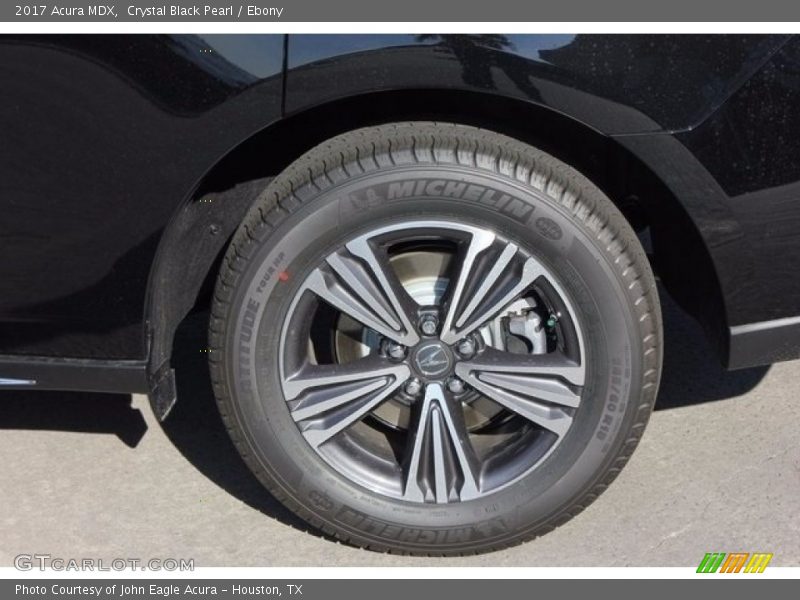Crystal Black Pearl / Ebony 2017 Acura MDX
