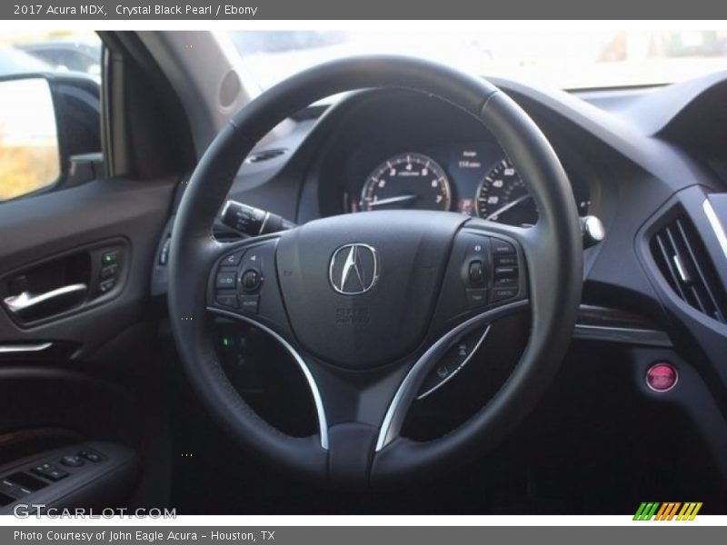 Crystal Black Pearl / Ebony 2017 Acura MDX