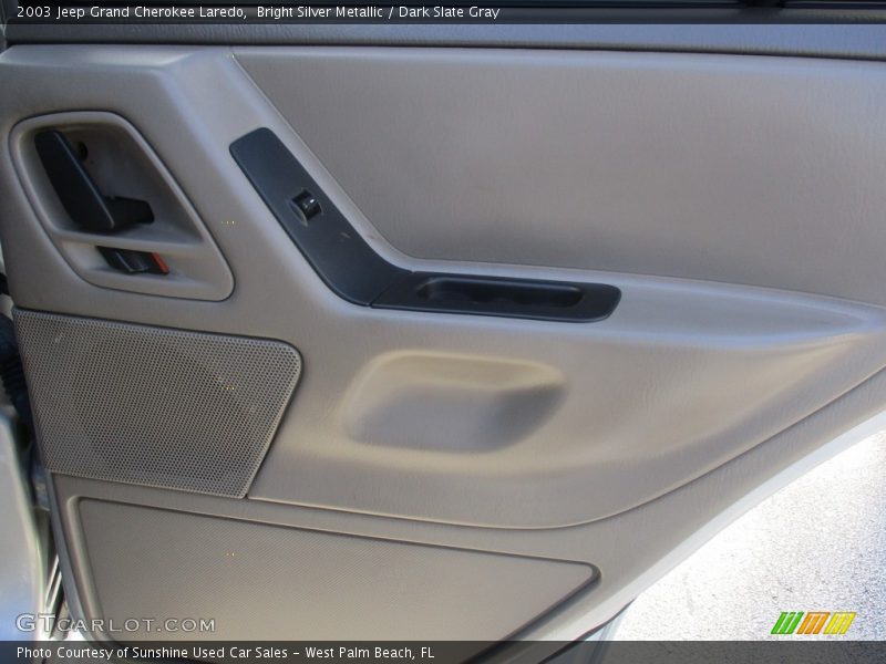 Bright Silver Metallic / Dark Slate Gray 2003 Jeep Grand Cherokee Laredo