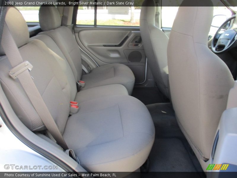 Bright Silver Metallic / Dark Slate Gray 2003 Jeep Grand Cherokee Laredo
