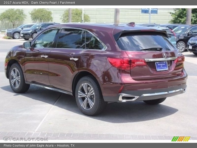Dark Cherry Pearl / Parchment 2017 Acura MDX