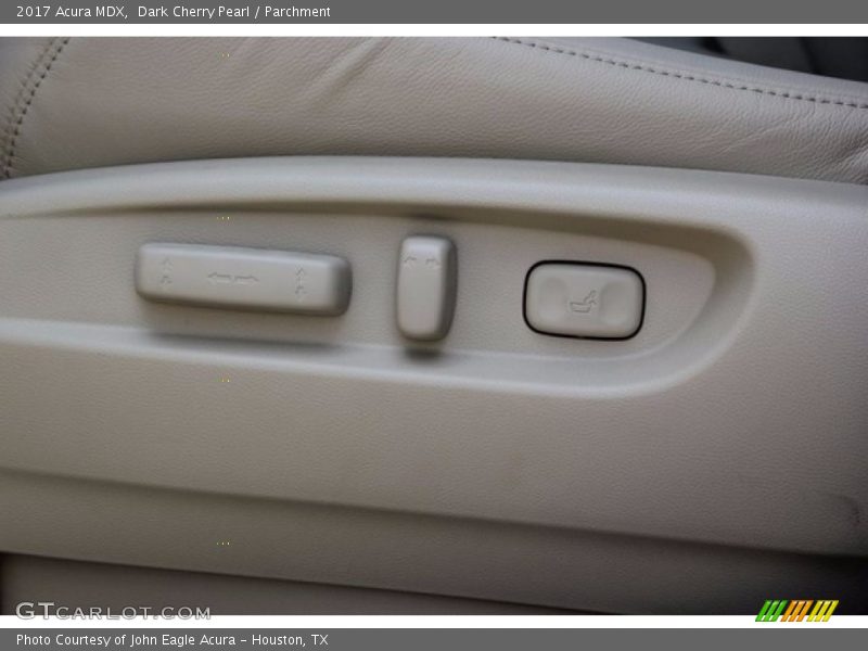 Dark Cherry Pearl / Parchment 2017 Acura MDX