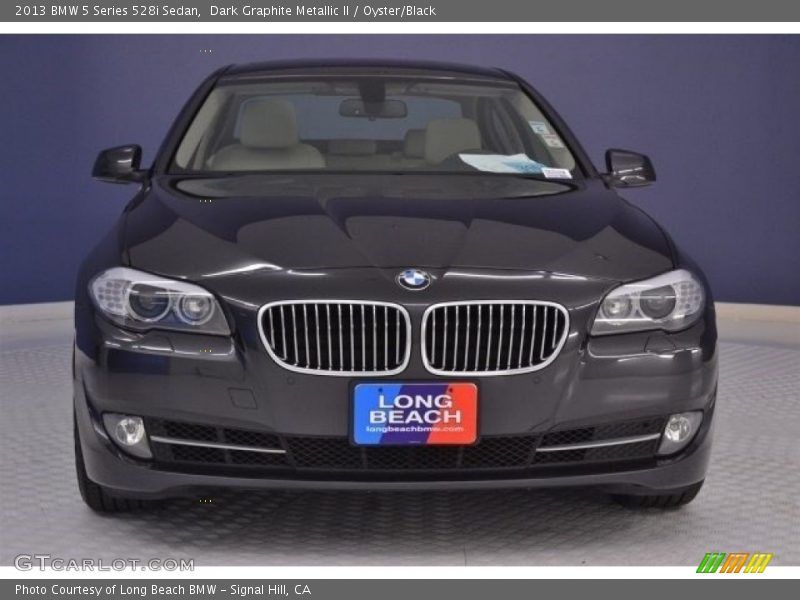 Dark Graphite Metallic II / Oyster/Black 2013 BMW 5 Series 528i Sedan