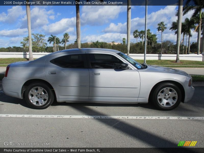 Bright Silver Metallic / Dark Slate Gray/Light Graystone 2006 Dodge Charger SE