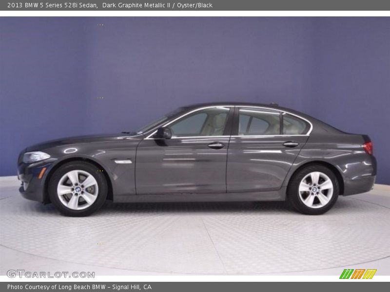 Dark Graphite Metallic II / Oyster/Black 2013 BMW 5 Series 528i Sedan