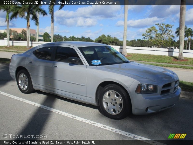 Bright Silver Metallic / Dark Slate Gray/Light Graystone 2006 Dodge Charger SE