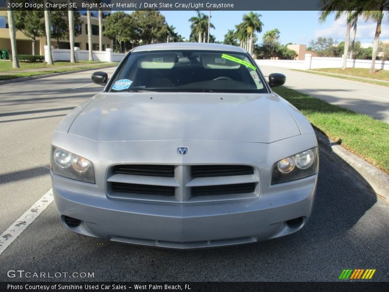 Bright Silver Metallic / Dark Slate Gray/Light Graystone 2006 Dodge Charger SE