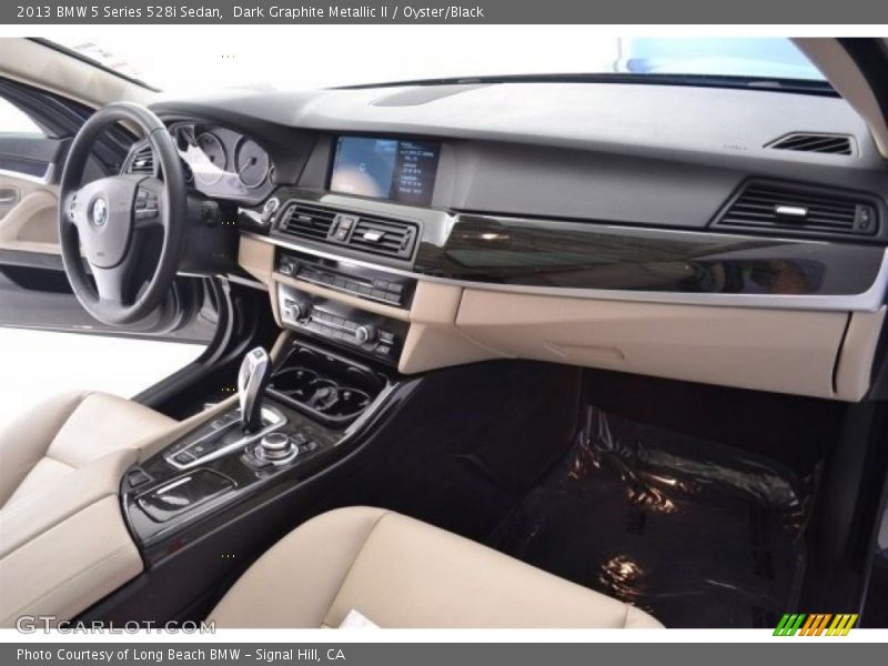 Dark Graphite Metallic II / Oyster/Black 2013 BMW 5 Series 528i Sedan