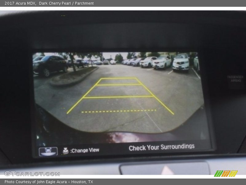 Dark Cherry Pearl / Parchment 2017 Acura MDX