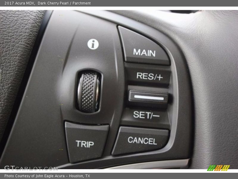 Dark Cherry Pearl / Parchment 2017 Acura MDX