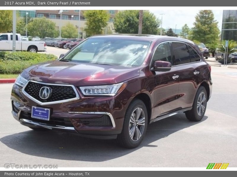 Dark Cherry Pearl / Parchment 2017 Acura MDX