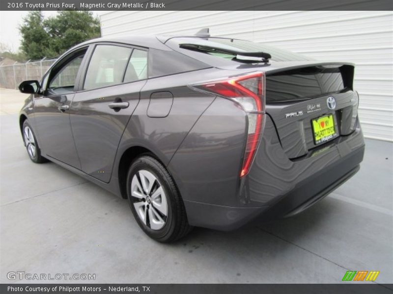Magnetic Gray Metallic / Black 2016 Toyota Prius Four