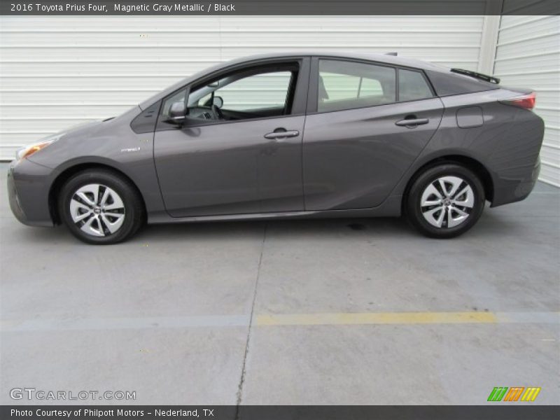 Magnetic Gray Metallic / Black 2016 Toyota Prius Four