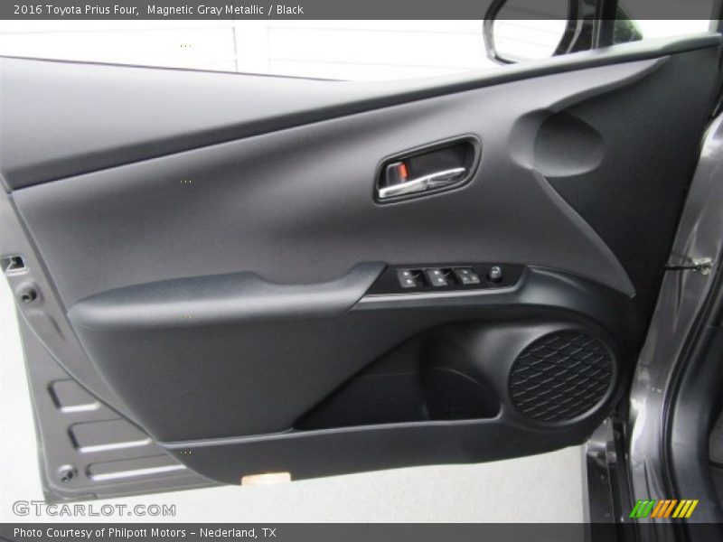 Magnetic Gray Metallic / Black 2016 Toyota Prius Four