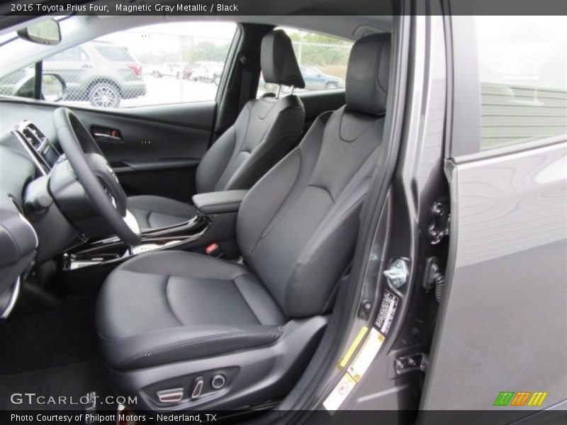 Magnetic Gray Metallic / Black 2016 Toyota Prius Four