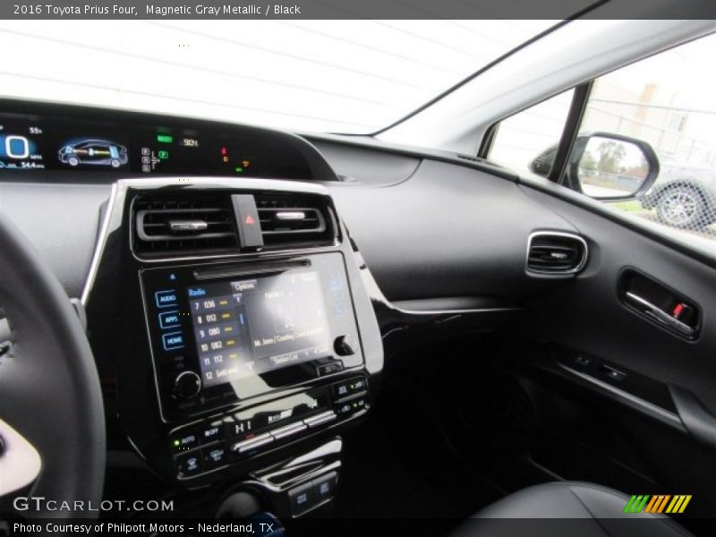 Magnetic Gray Metallic / Black 2016 Toyota Prius Four