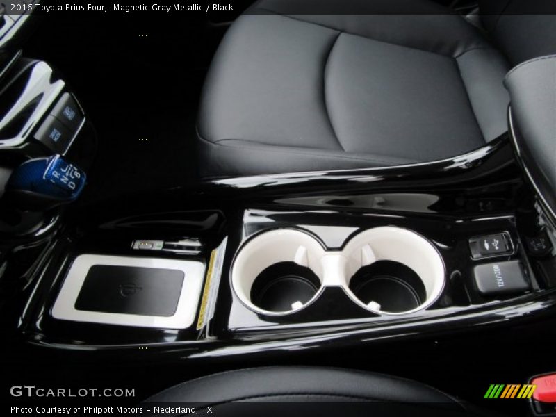 Magnetic Gray Metallic / Black 2016 Toyota Prius Four