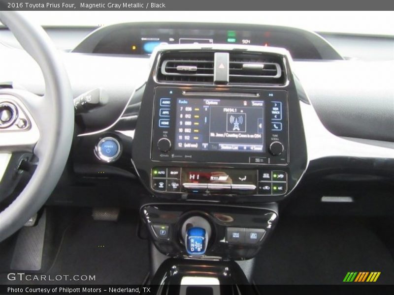 Magnetic Gray Metallic / Black 2016 Toyota Prius Four