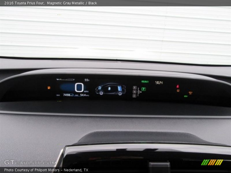 Magnetic Gray Metallic / Black 2016 Toyota Prius Four