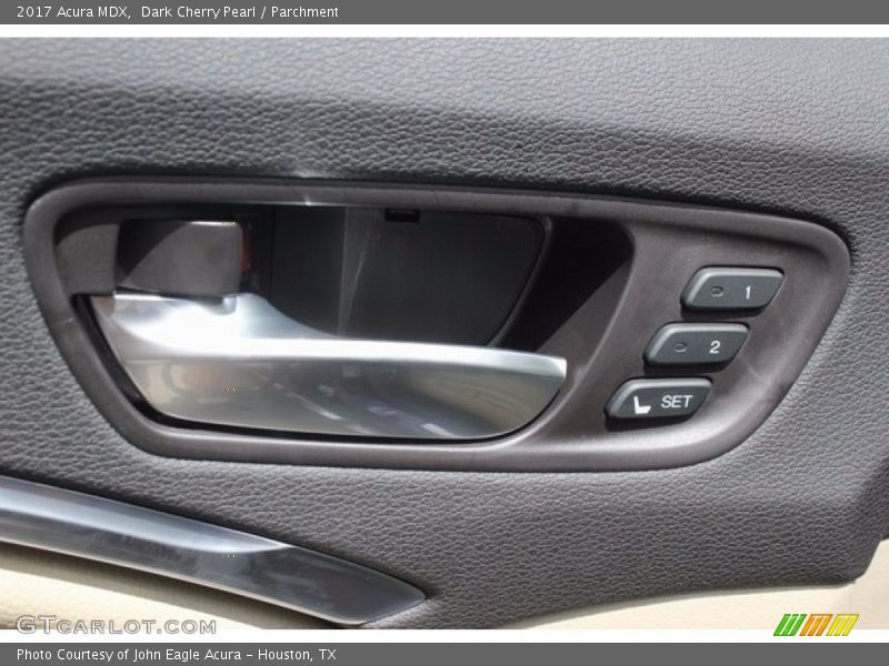 Dark Cherry Pearl / Parchment 2017 Acura MDX