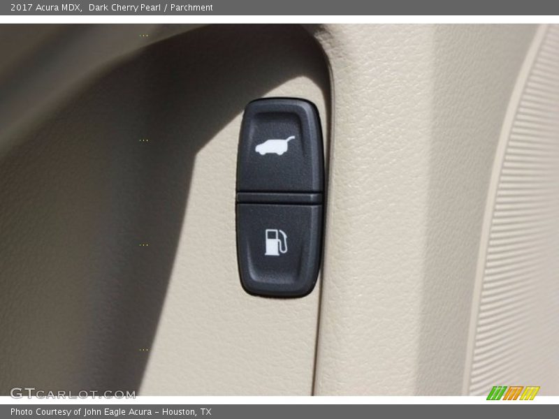 Dark Cherry Pearl / Parchment 2017 Acura MDX