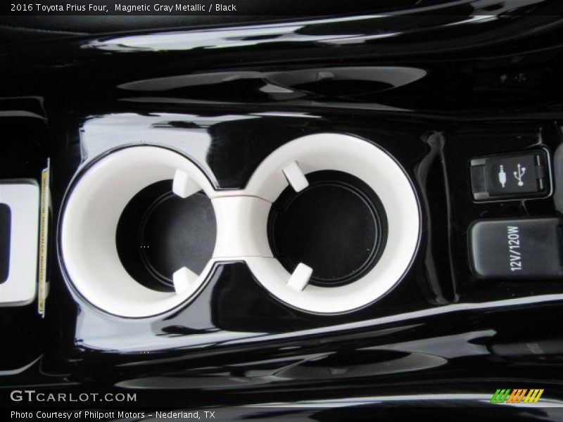 Magnetic Gray Metallic / Black 2016 Toyota Prius Four