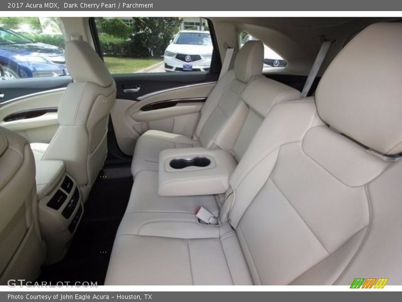 Dark Cherry Pearl / Parchment 2017 Acura MDX