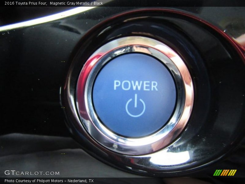 Magnetic Gray Metallic / Black 2016 Toyota Prius Four