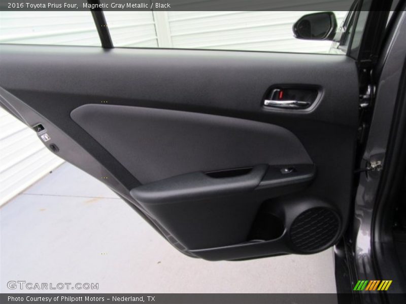 Magnetic Gray Metallic / Black 2016 Toyota Prius Four