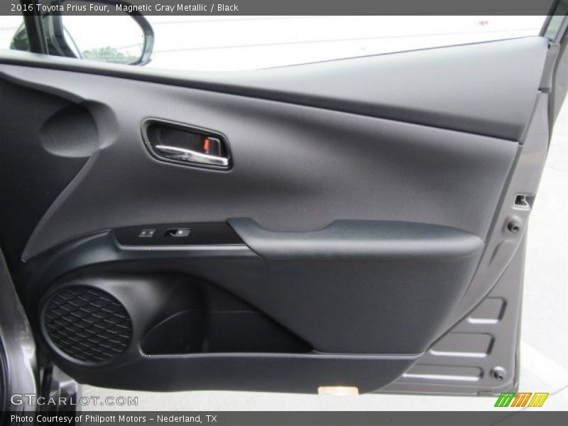 Magnetic Gray Metallic / Black 2016 Toyota Prius Four