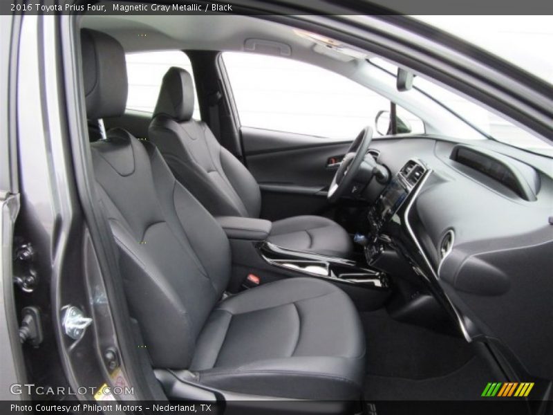 Magnetic Gray Metallic / Black 2016 Toyota Prius Four